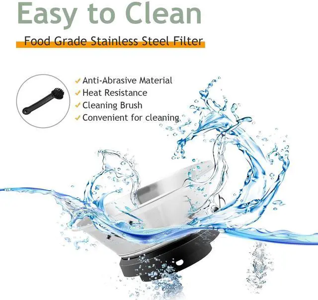 Alt view image 5 of 7 - ARLIME Juicer Machine, 2.5 Inch Wide Feed Chute Juice Extractor, 2-speed Strong Power, Easy to Clean, Stainless Steel Masticating Juicer for whole Vegetable and Fruit