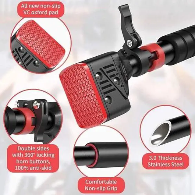 Alt view image 2 of 4 - DOORWAY CHIN UP BAR PULL UP BAR EXERCISE 28"-36" DOORS SCREWLESS PRESS FIT