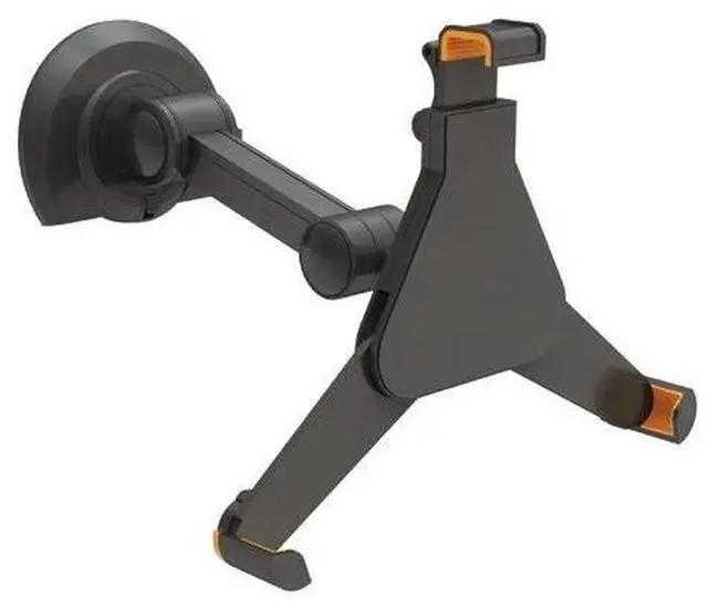 Alt view image 4 of 6 - FULL MOTION UNIVERSAL TABLET WALL MOUNT BRACKET FOR iPad GALAXY UNDER COUNTER