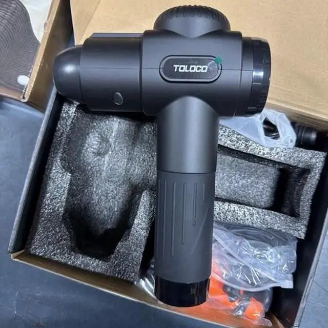 Alt view image 3 of 7 - TOLOCO Deep Tissue Massage Gun for Muscle Pain Relief Quiet Percussion Massager