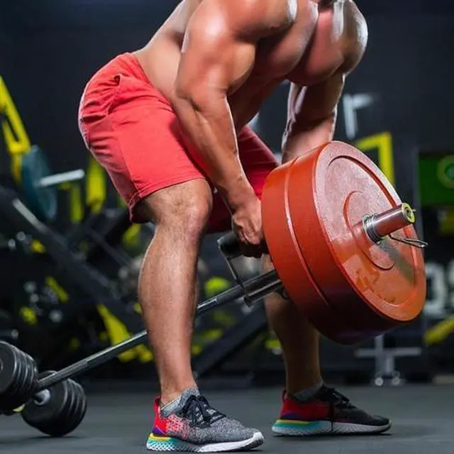 Alt view image 3 of 4 - V Bar Row Landmine Handle Attachment for Barbell Bars, Solid Double D Handle