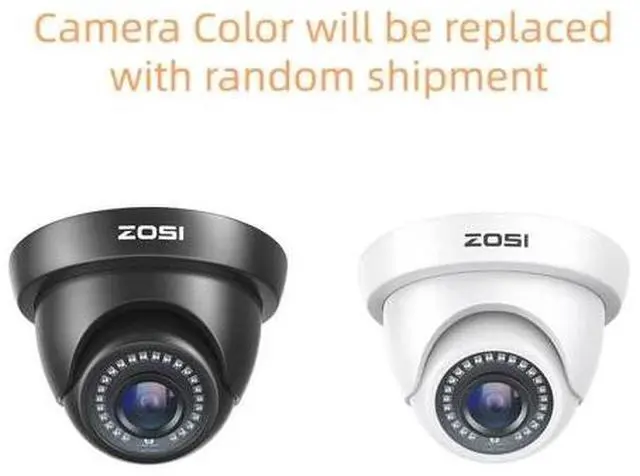 Alt view image 2 of 7 - ZOSI Outdoor Dome Home Security Surveillance Camera 1080p HD 4in1 Night Vision