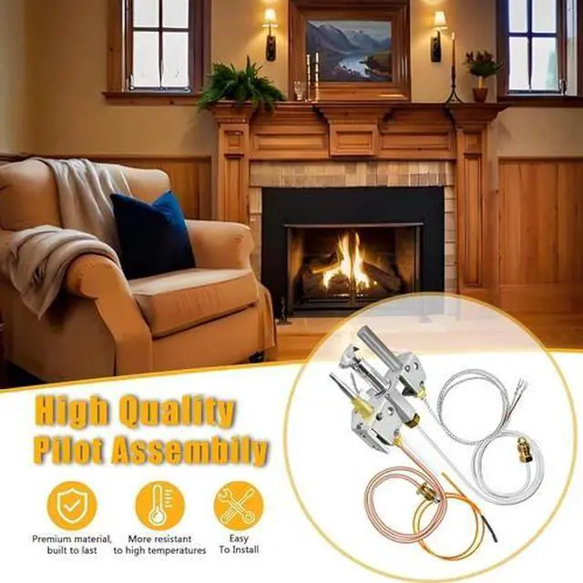 Alt view image 3 of 5 - 25660, 4021-732 Pilot Assembly Natural Gas (NG) for Heatilator, Heat-N-Glo and Q