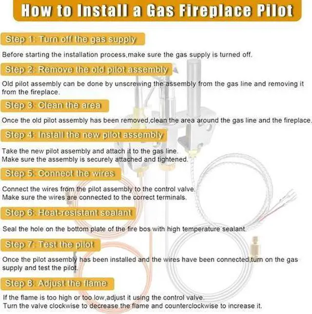 Alt view image 5 of 5 - 25660, 4021-732 Pilot Assembly Natural Gas (NG) for Heatilator, Heat-N-Glo and Q