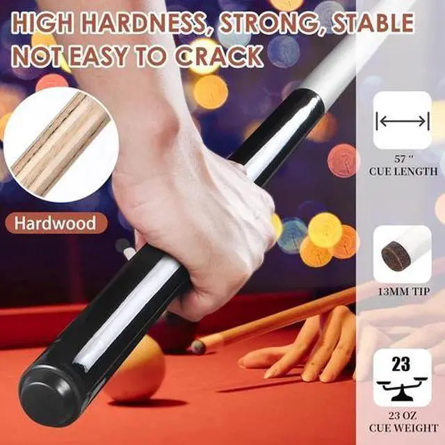 Alt view image 5 of 7 - Professional Breaking Cue Stick - 21~23 Oz Break Cue with 13Mm Professional Tip,