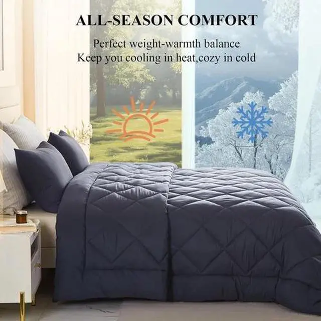 Alt view image 3 of 7 - 128X120 Oversized King Comforter, Extra Large King Size Comforter Oversized, All