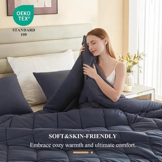 Alt view image 5 of 7 - 128X120 Oversized King Comforter, Extra Large King Size Comforter Oversized, All