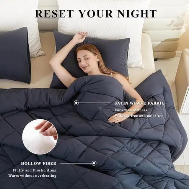 Alt view image 2 of 7 - 128X120 Oversized King Comforter, Extra Large King Size Comforter Oversized, All