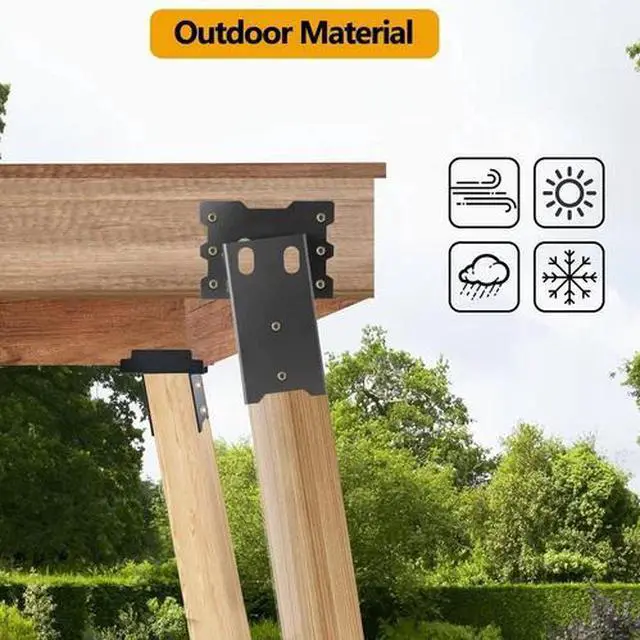 Main image of Deer Stand Brackets, 4 X 4 Brackets for Deer Stand with Powder Coated, Elevator