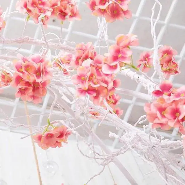 Alt view image 7 of 7 - 300Cm/118Inch Large Flexible White Artificial Tree Vines Twine Wood Branches wit