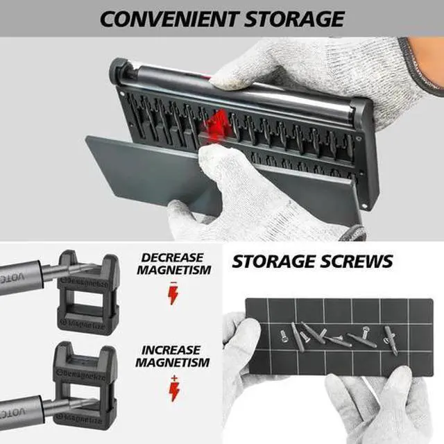 Alt view image 2 of 5 - Mini Electric Screwdriver 60 in 1 Electric Precision Screwdriver Set with 55 Bit