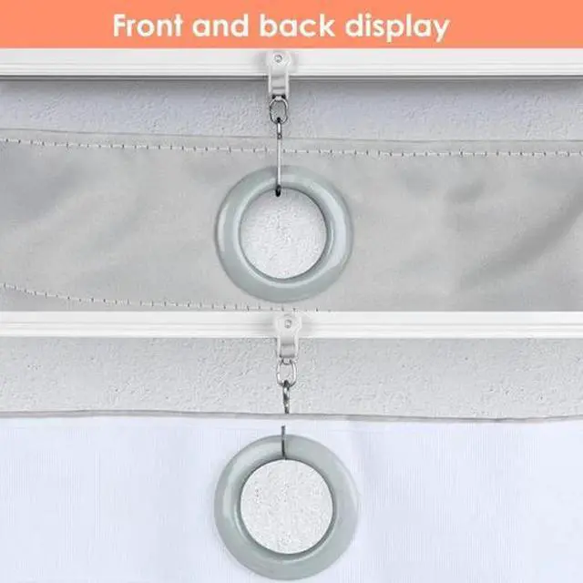 Alt view image 4 of 7 - Ceiling Curtain Track, Curved Curtain Track Ceiling Mount, Room Divider Ceiling