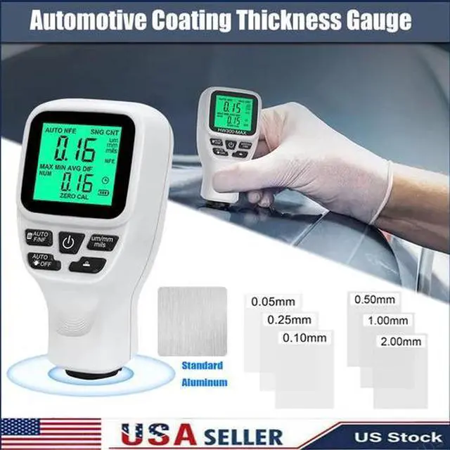 Main image of Digital Auto Car Paint Thickness Tester Coating Film Measuring Gauge LCD Meter