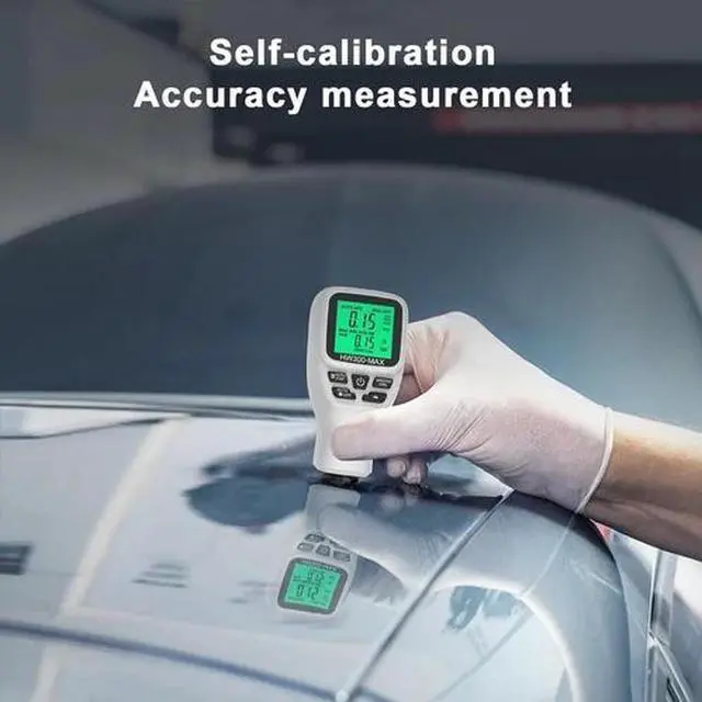Alt view image 5 of 7 - Digital Auto Car Paint Thickness Tester Coating Film Measuring Gauge LCD Meter