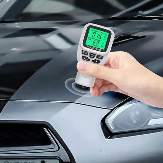 Alt view image 7 of 7 - Digital Auto Car Paint Thickness Tester Coating Film Measuring Gauge LCD Meter