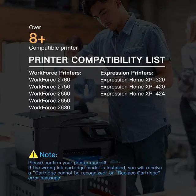 Alt view image 9 of 12 - E-Z Ink (TM Remanufactured Ink Cartridge Replacement  220 XL 220XL T220XL to use with WF-2760 WF-2750 WF-2630 WF-2650 WF-2660 XP-320 XP-420 XP-424(4 Black, 2 Cyan, 2 Magenta, 2 Yellow)10Pack