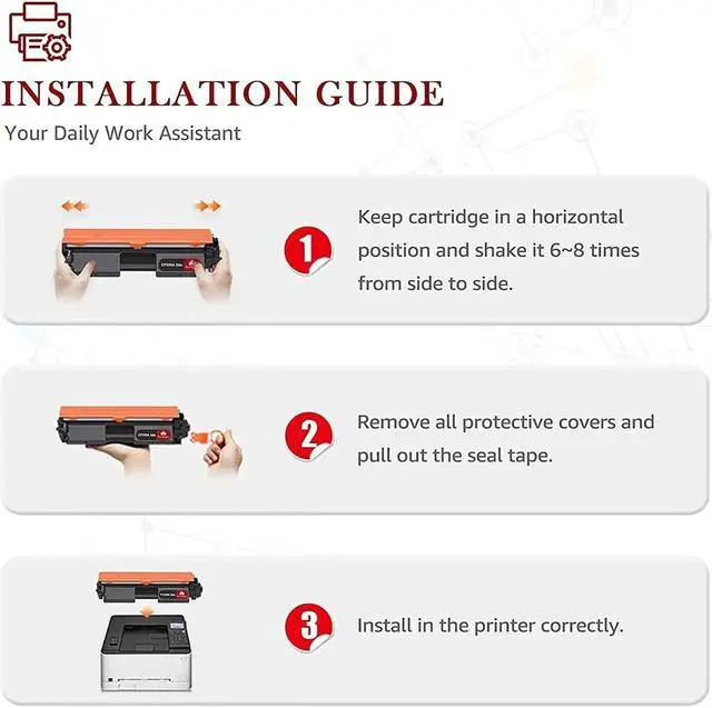 Alt view image 3 of 5 - 1PK CF230A Black Toner compatible for LaserJet MFP M227fdw M227fdn M227sdn