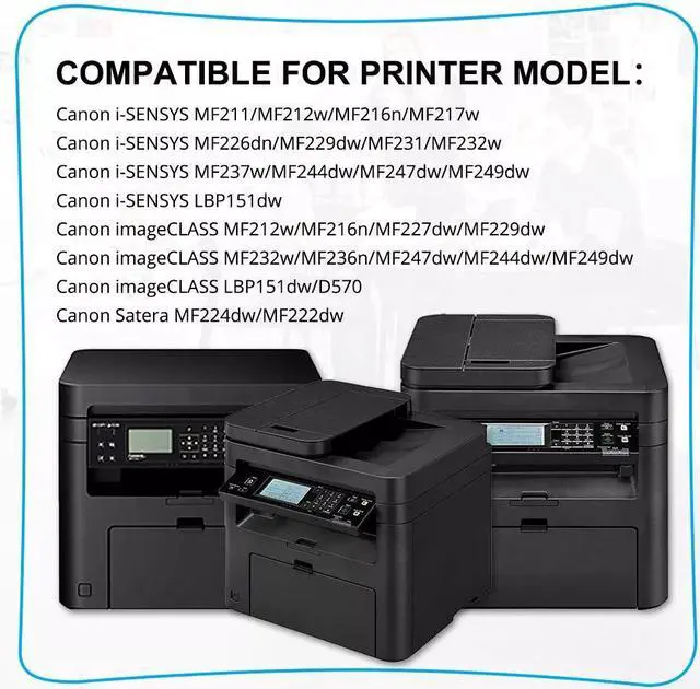 Alt view image 2 of 4 - 2PK CRG137 Toner for 137 ImageClass MF227dw MF212w MF232w MF244 MF236n