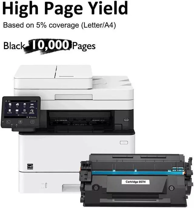 Alt view image 4 of 4 - 1x 057 Toner for 057H ImageCLASS MF445dw LBP227dw LBP226dw High Yield