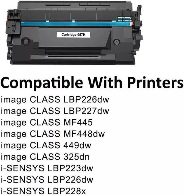 Alt view image 3 of 4 - 1x 057 Toner for 057H ImageCLASS MF445dw LBP227dw LBP226dw High Yield