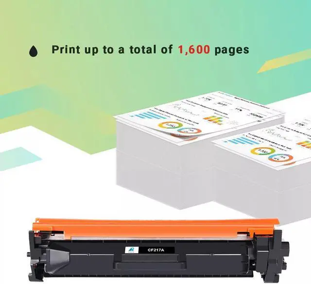 Alt view image 2 of 4 - 2-Pack CF217A Toner Cartridge compatible with LaserJet Pro M102w M102a M130nw