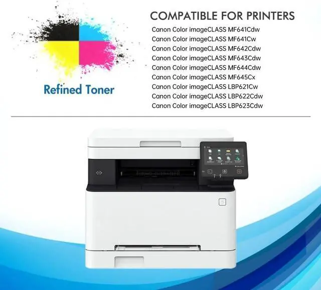 Alt view image 2 of 2 - Black Toner Cartridge for 054H imageClASS MF644cdw MF645C MF642cdw LBP620