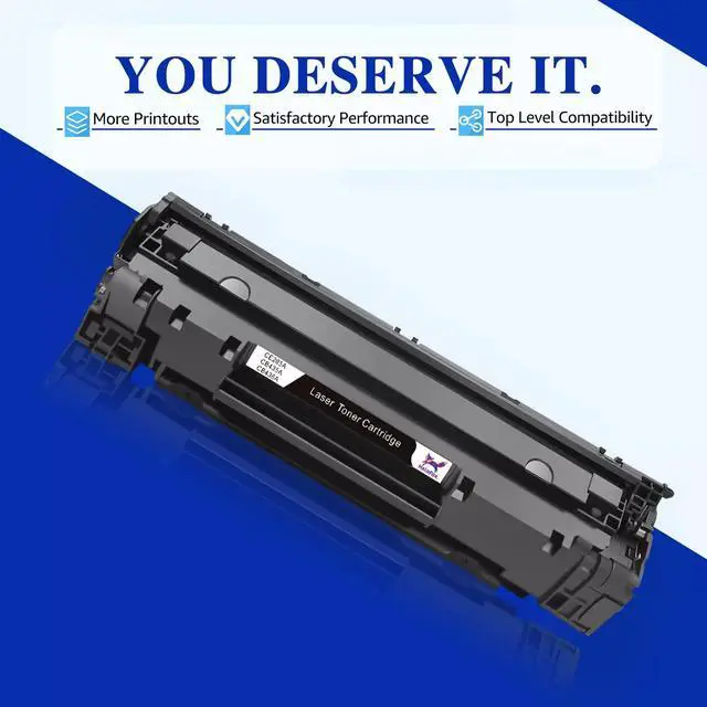 Alt view image 3 of 5 - 1PK BLACK CE285A Toner Replacement for LaserJet P1002 Pro MFP M1212nf M1213nf