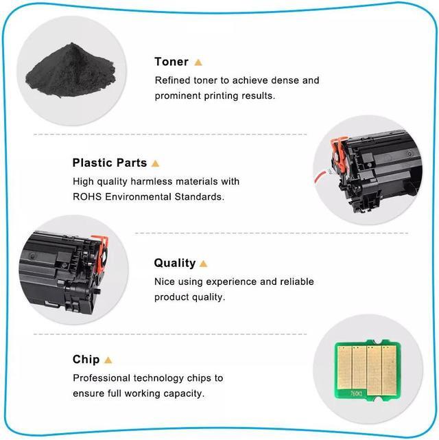 Alt view image 4 of 4 - 3 Pack Black Toner Combo for 128 Image CLASS MF4450 MF4550 MF4550d MF4420n