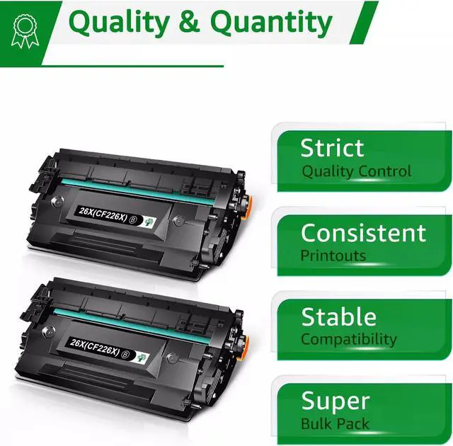 Alt view image 3 of 3 - 1x High Yield CF226X Toner Cartridge For 26X Laserjet Pro M402dn M426 M426fdw