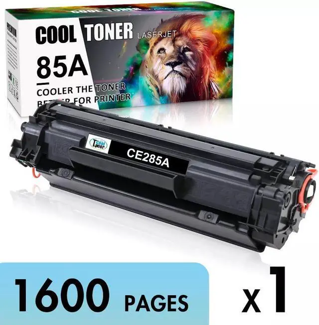 Main image of 1x CE285A 85A BLACK Toner Cartridge for LaserJet P1006 Pro M1137 M1138 M1139