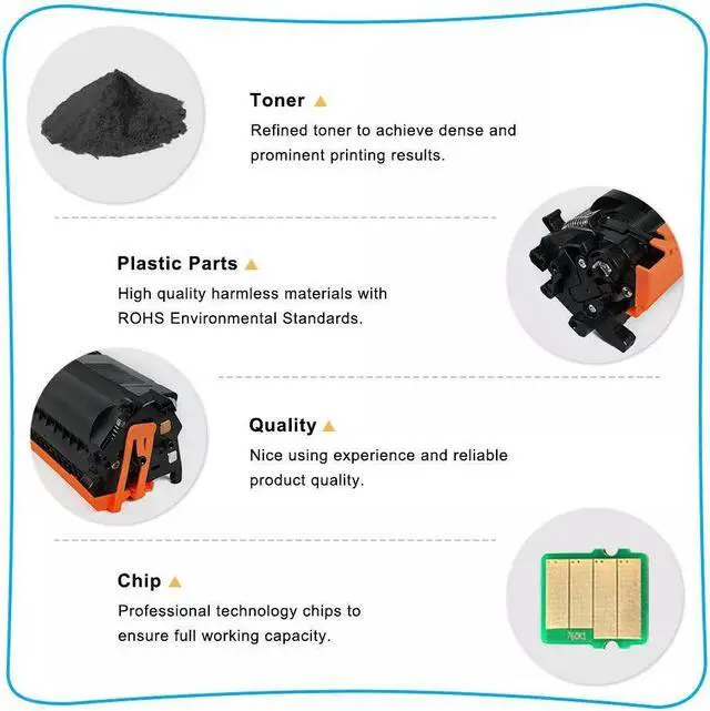Alt view image 4 of 4 - 2-Pack CF230X 30X Black Toner Cartridge for LaserJet MFP M227fdn M227sdn