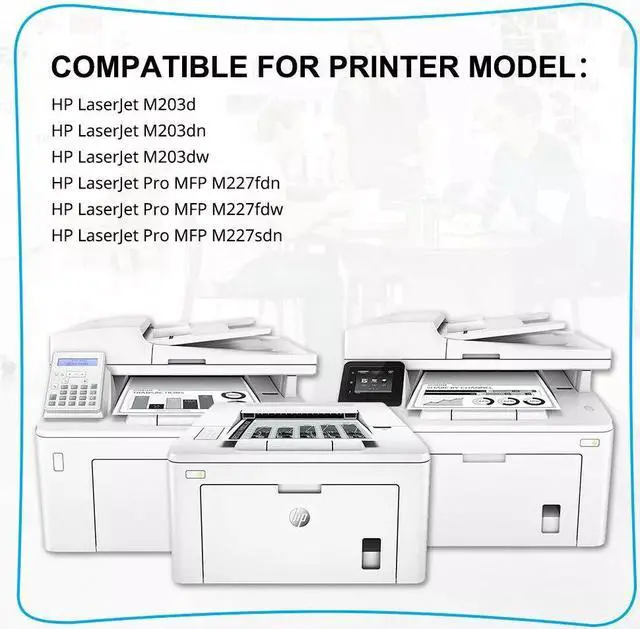Alt view image 2 of 4 - 2-Pack CF230X 30X Black Toner Cartridge for LaserJet MFP M227fdn M227sdn