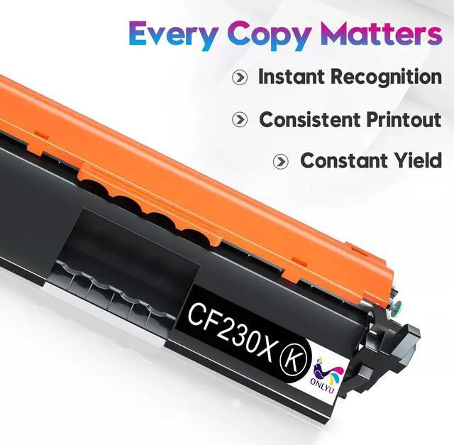 Alt view image 4 of 4 - 2-Pack 30X Toner replacement for CF230X LaserJet M203d M203dn M203dw Printer