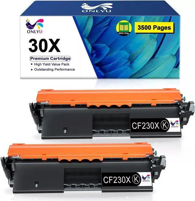 Main image of 2-Pack 30X Toner replacement for CF230X LaserJet M203d M203dn M203dw Printer