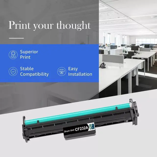Alt view image 4 of 4 - 2x CF232A 32A Drum Unit for LaserJet Pro M203dw M203dn M227fdn M227fdw