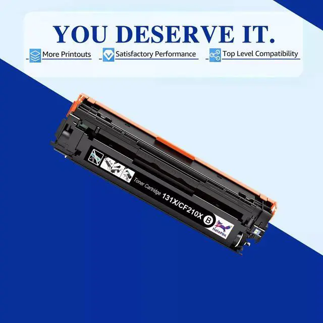 Alt view image 4 of 5 - 2 Black CF210X 131X Toner Cartridge for Pro 200 Laserjet M251n M276nw Printer