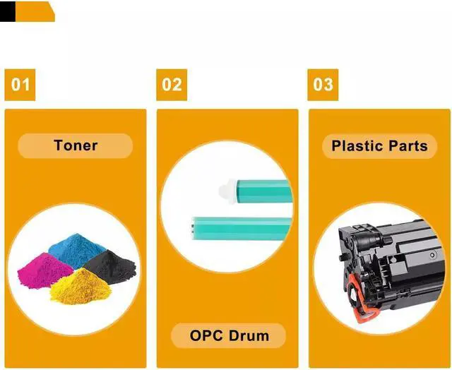 Alt view image 4 of 4 - 2 Lots CF283A 83A Toner Cartridge For LaserJet Pro MFP M201dn M225dn M225dw