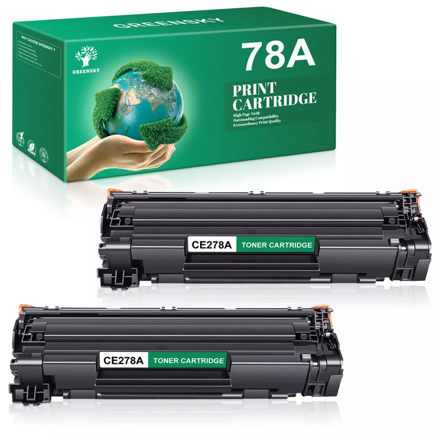 10-Pack 78A CE278A Compatible Toner Cartridges For HP LaserJet Pro M1536DNF, P1560, P1606DN & More