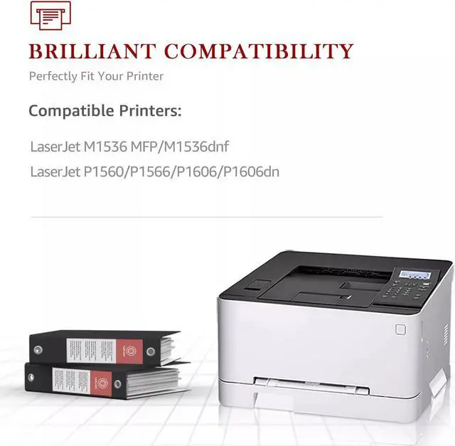 Alt view image 2 of 4 - 2 Pack 78A CE278A Toner for LaserJet Pro M1536DNF MFP P1606DN P1560 P1566
