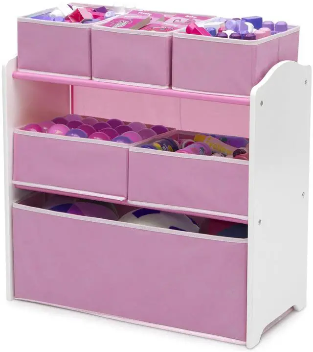 Alt view image 4 of 7 - Delta Children 4-Piece Toddler Playroom Set, Pink/White