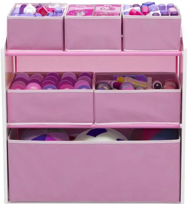 Alt view image 6 of 7 - Delta Children 4-Piece Toddler Playroom Set, Pink/White