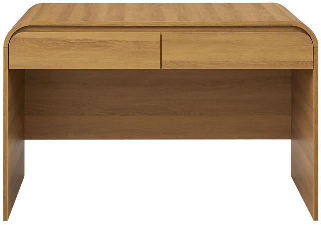 Alt view image 2 of 7 - Better Homes & Gardens Juliet Rounded Arch Desk, Light Honey Finish