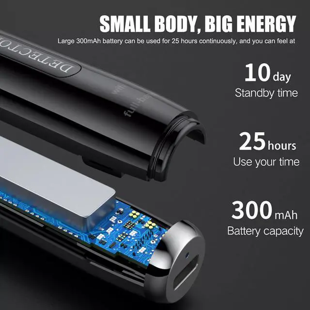 Alt view image 6 of 7 - Mini GPS RF Signal Detector Pen Anti-Spy Hidden Camera GSM Audio Bug Finder