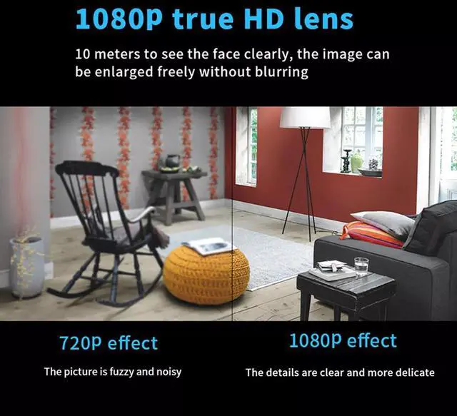 Alt view image 3 of 7 - Mini WiFi Camera HD 1080P IP Motion Detection Camcorder Home Security Cam