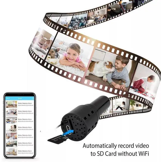 Alt view image 5 of 7 - Mini WiFi Camera HD 1080P IP Motion Detection Camcorder Home Security Cam