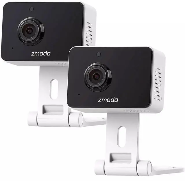 Main image of 2 Pack Mini Pro 1080P Indoor Home Security Camera Wireless Baby Monitor Pet Cam
