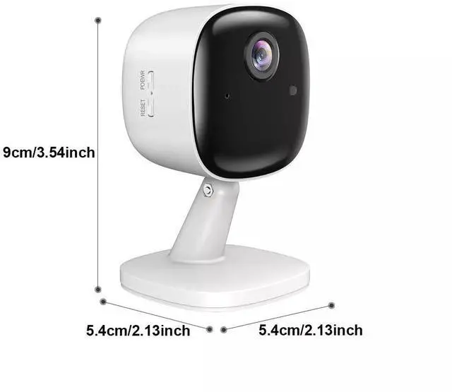 Alt view image 6 of 7 - 1 Pack Mini Pro 1080P Indoor Home Security Camera Wireless Baby Monitor Pet Cam