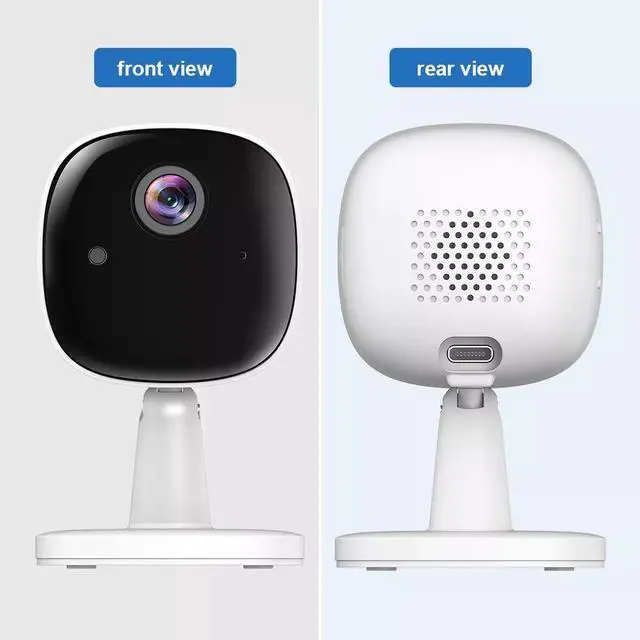 Alt view image 7 of 7 - 1 Pack Mini Pro 1080P Indoor Home Security Camera Wireless Baby Monitor Pet Cam
