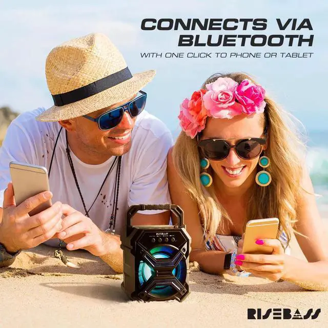 Alt view image 4 of 7 - 2025 NEW Portable Speaker Bluetooth Flashing Party Lights Kids Bluetooth Speaker