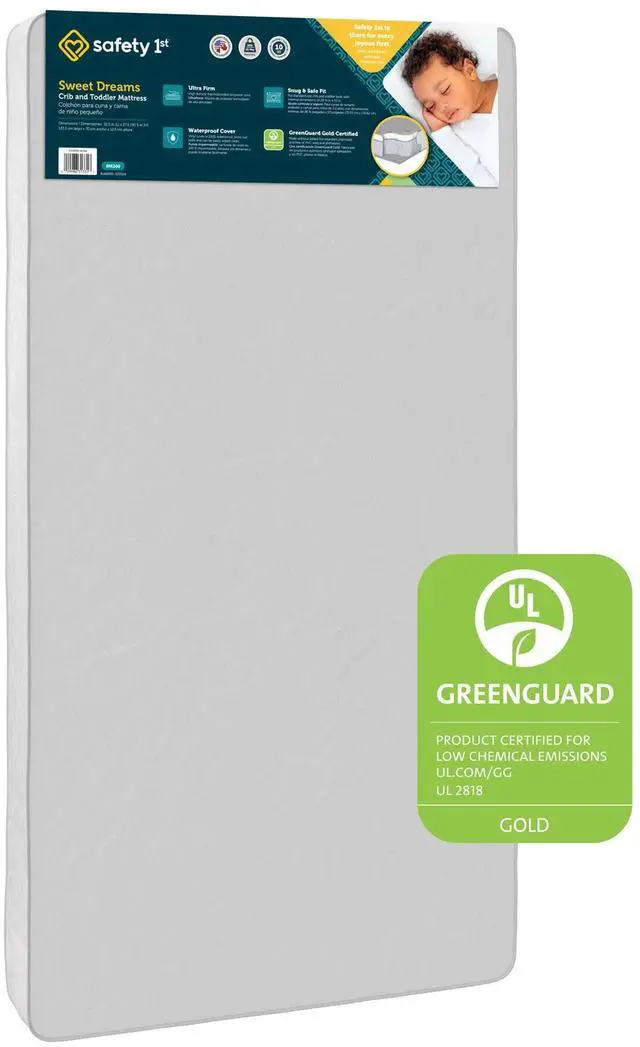 Main image of Safety 1st Sweet Dreams Standard Firm Baby Crib & Toddler Bed Mattress